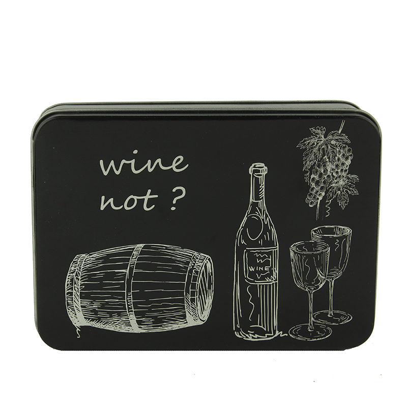 Wine Accessory Gift Set with Metal Box