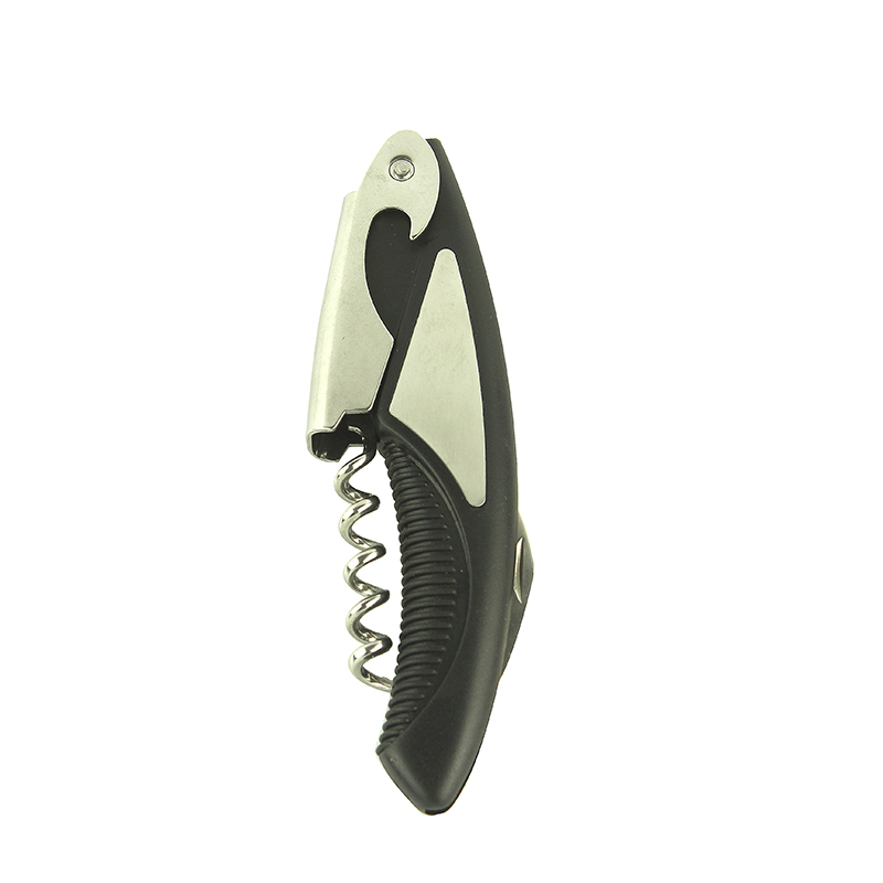 Easy-to-Use Waiters Corkscrew in Black